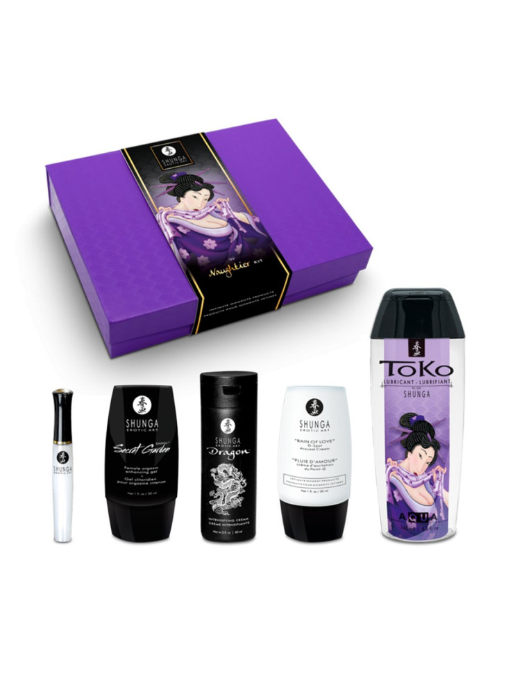 Coffret Edition Black Naughtier Geisha Shunga 5 produits - CC2104